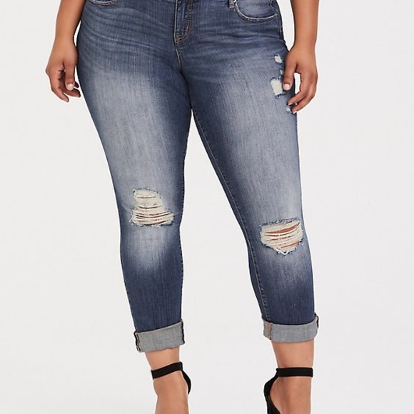 torrid premium boyfriend jeans